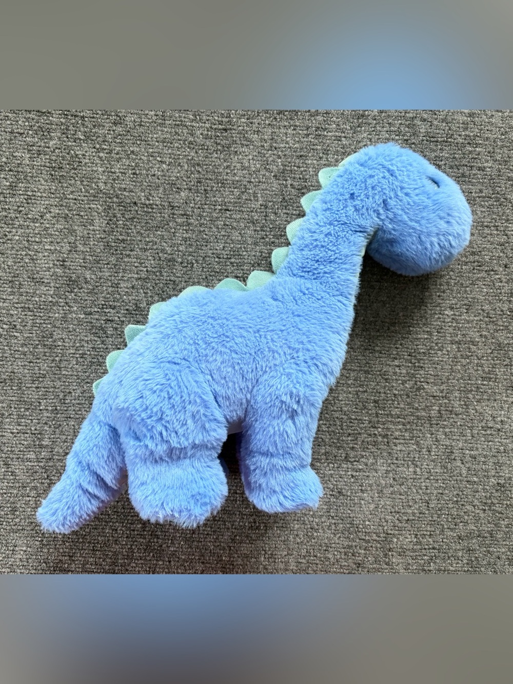 Blue Musical Dinosaur Plush Toy 13” Stuffed Animal Light Up Sound Soft Hopearl